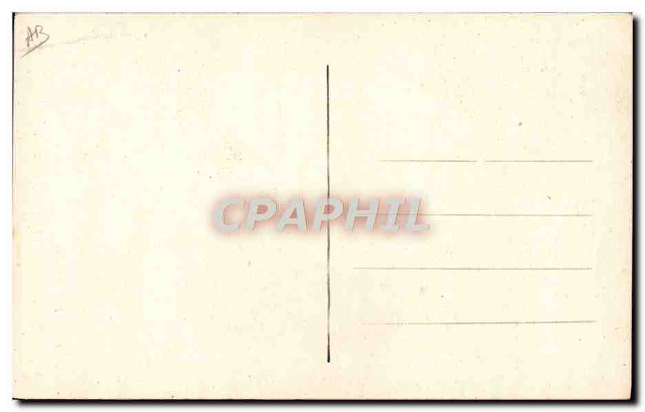 CPA Folklore Types Bethmalais Ariege  — Verso