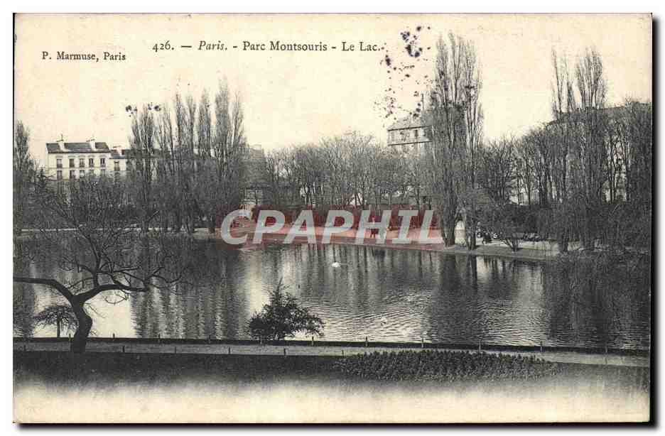 CPA Paris Parc Montsouris Le lac