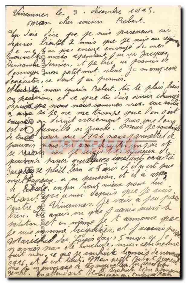 CPA Tout Paris Palais Des Beaux Arts Ou Grand Palais Avenue Nicolas II — Verso