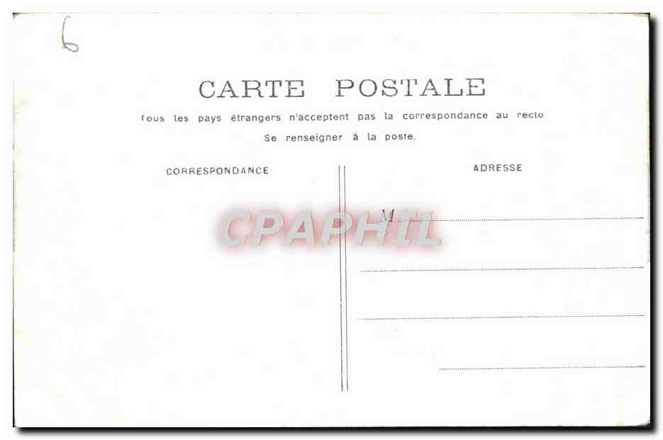 CPA Paris Le Petit Palais — Rückseite