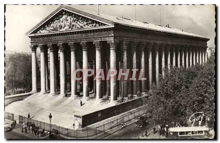 CPM Paris Et Ses Merveilles Eglise De La Madeleine