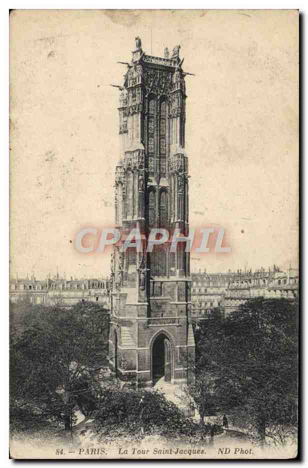 CPA Paris La Tour Saint Jacques
