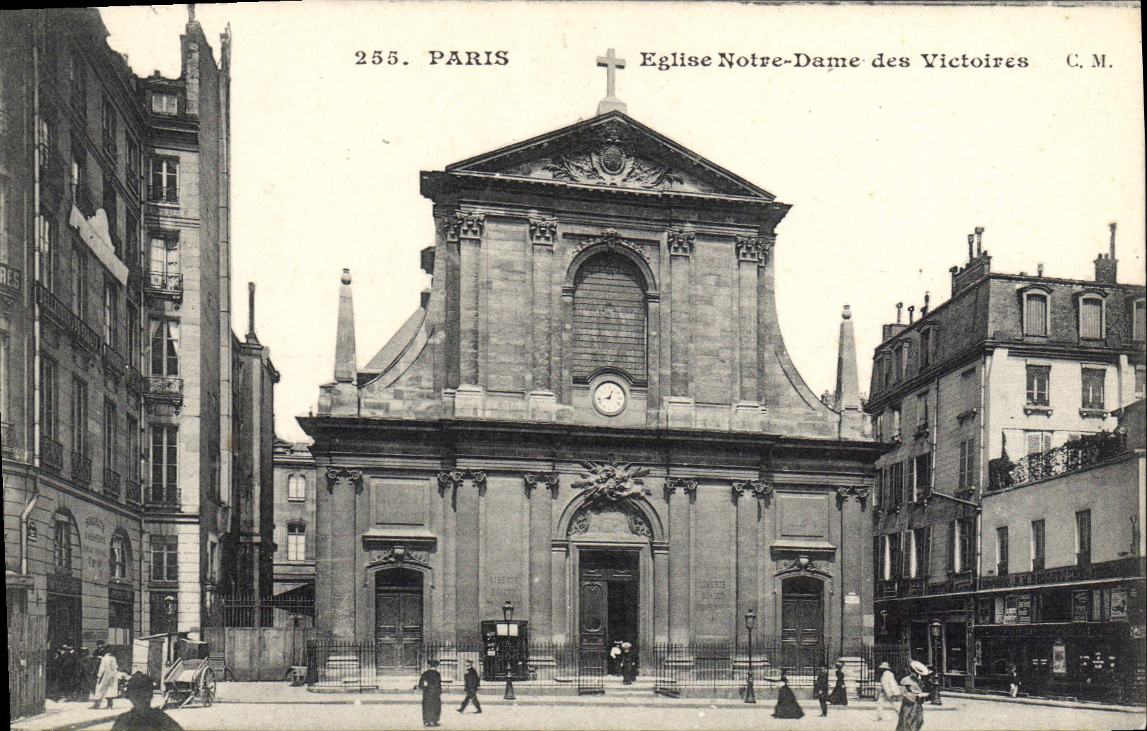 CPA Paris Eglise Notre Dame Des Victoires