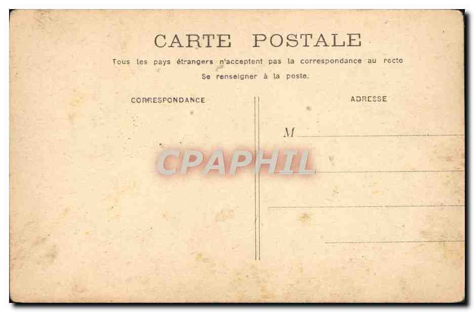 CPA Paris Eglise Saint Vincent — Verso