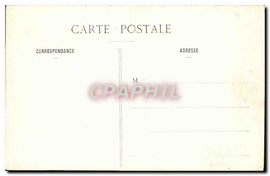 CPA Paris Les 7 Ponts — Rückseite