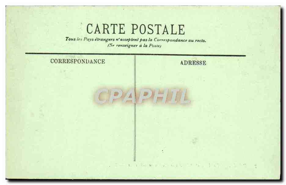 CPA Paris Rond Point et l'Avenue des Champs Elysees — Rückseite