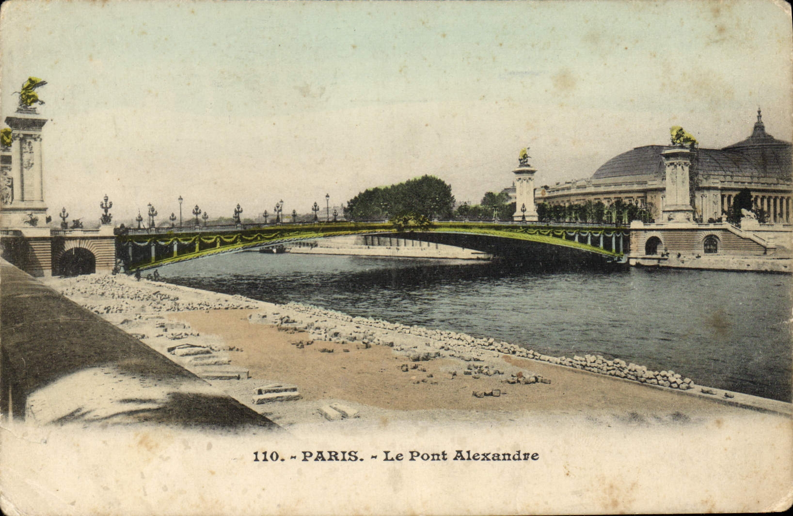 CPA Paris Le Pont Alexandre