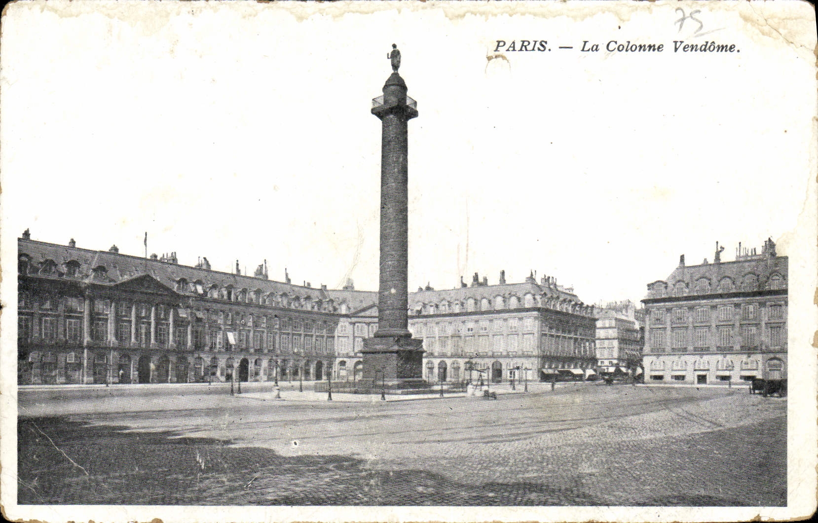 Paris — La Colonne Vendôme — éditeur non identifié, n° de série 25