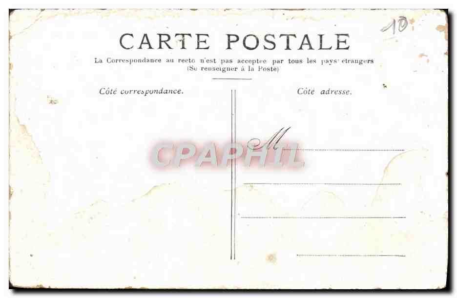 Paris — La Colonne Vendôme — éditeur non identifié, n° de série 25 — Back
