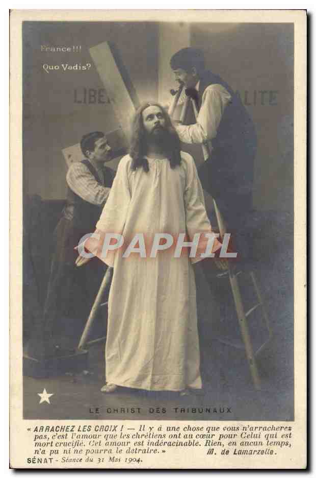 Le Christ des Tribunaux — Sénat — Séance du 31 Mai 1904 — M. de Lamarzelle