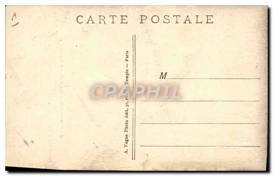 Monsieur Roland Gosselin — Évêque de Mosynopole — A. Vague Photo, Paris — Verso