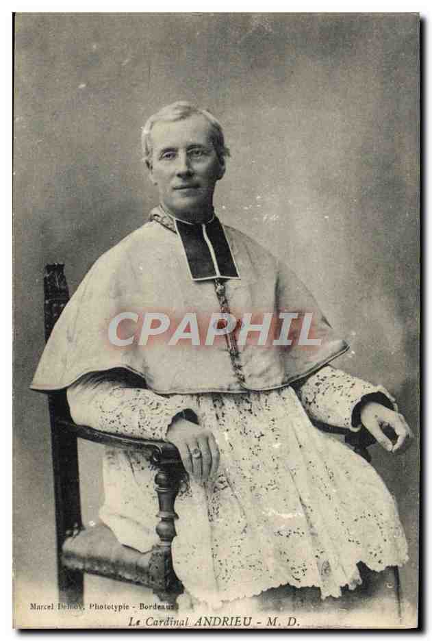 Le Cardinal ANDRIEU — Bordeaux — Marcel Delinoy, Phototype