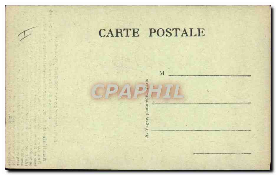Monseigneur Roland Gosselin — Évêque de Mosynople — A. Vagne, photo-éditeur, Paris — Verso