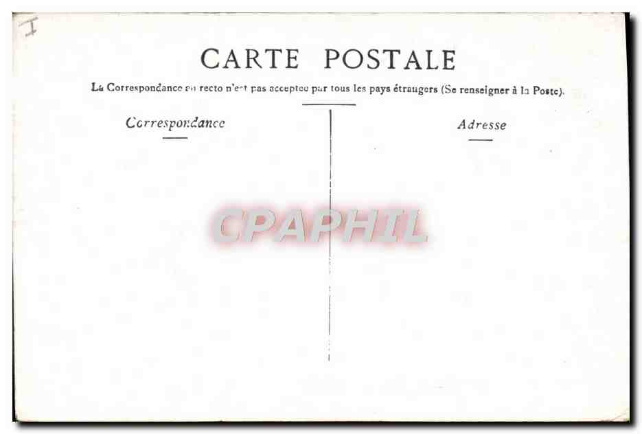 CPA Thermalisme Vichy Hall Promenoir De L'Etablissement Thermal — Rückseite