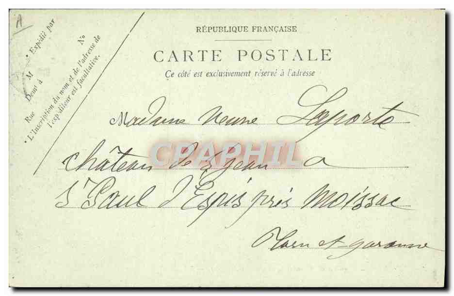 Vichy — Pavillon de Repos de la Source des Célestins — LL. n°8 — Verso