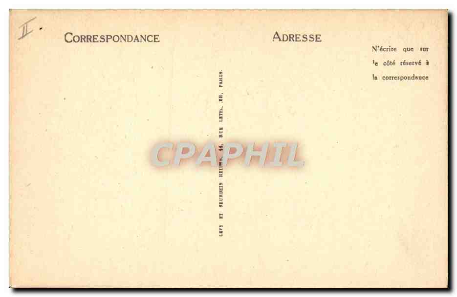 CPA Thermalisme Vichy Source Chomel — Rückseite