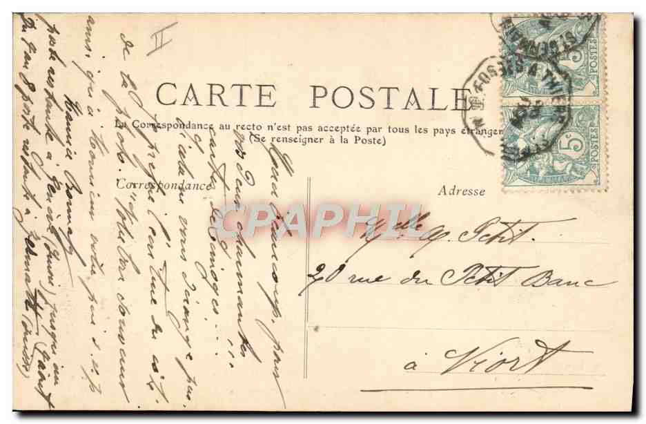 CPA Thermalisme Vichy Source Mesdames — Rückseite