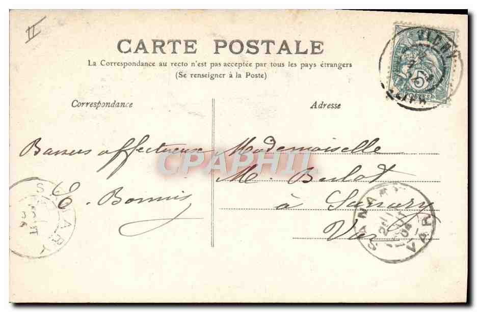 CPA Thermalisme Vichy Source Mesdames — Rückseite