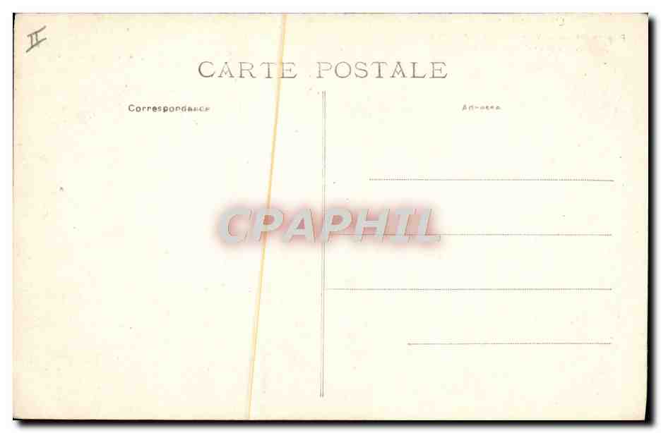CPA Thermalisme L'Auvergne Chatelguyon Nouvel etablissement — Rückseite