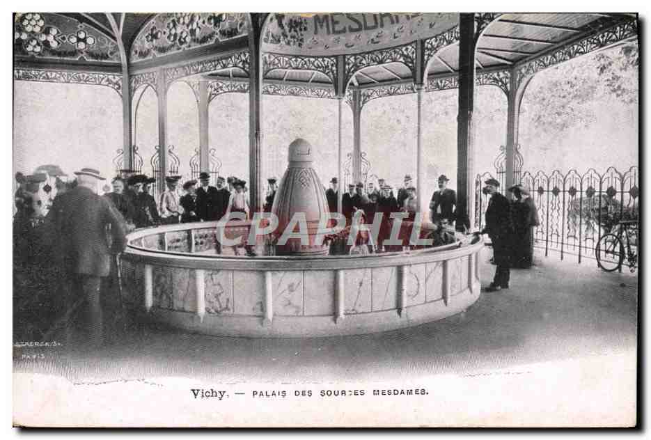 CPA Thermalisme Vichy Palais Des Sources Mesdames