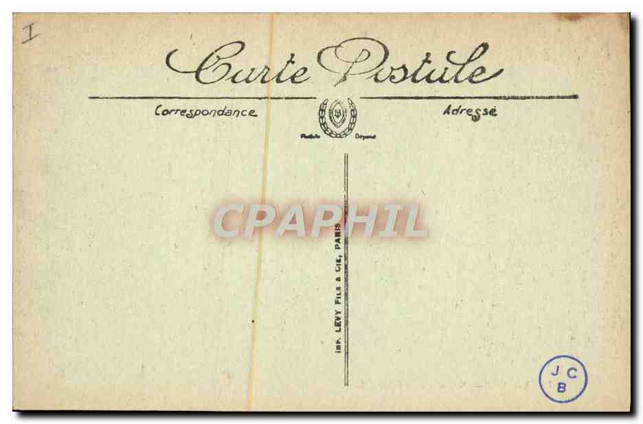 CPA Thermalisme Vichy Source Chomel — Rückseite