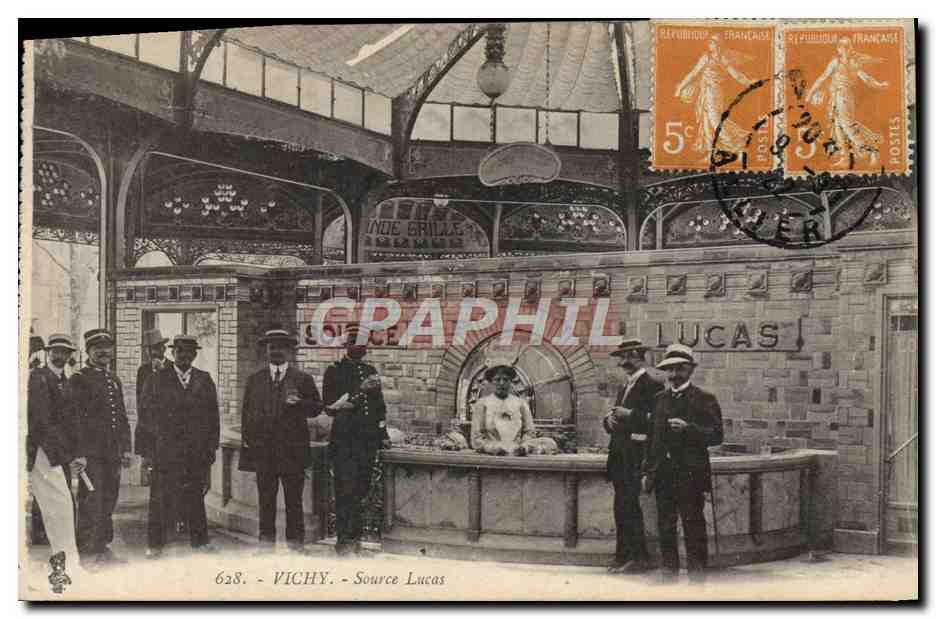 Vichy - Source Lucas — Éditeur Lucas, n° 628