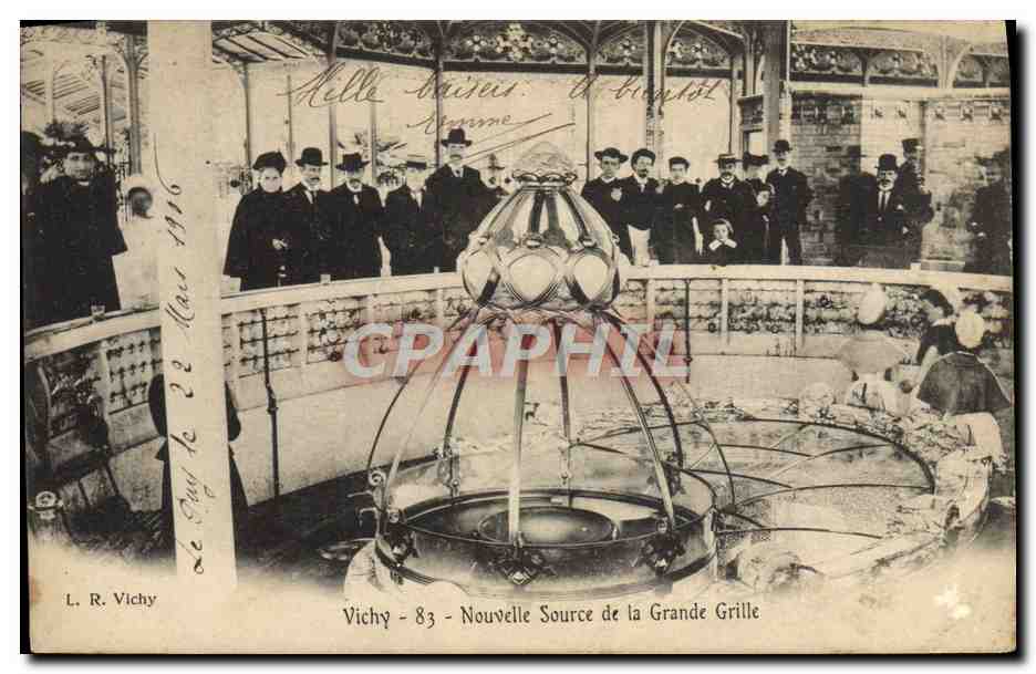 CPA Thermalisme Vichy Nouvelle Source De La Grande Grille