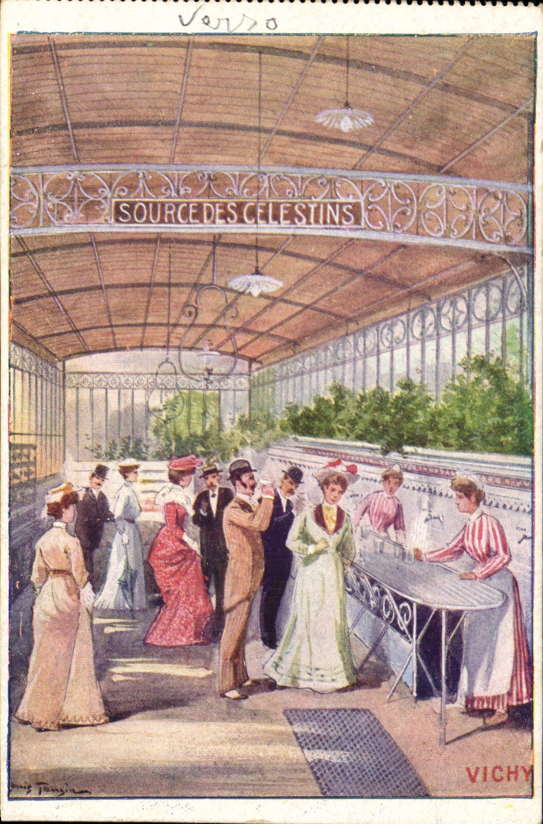 Source des Celestins — Vichy — éditeur anonyme, n° de série non visible