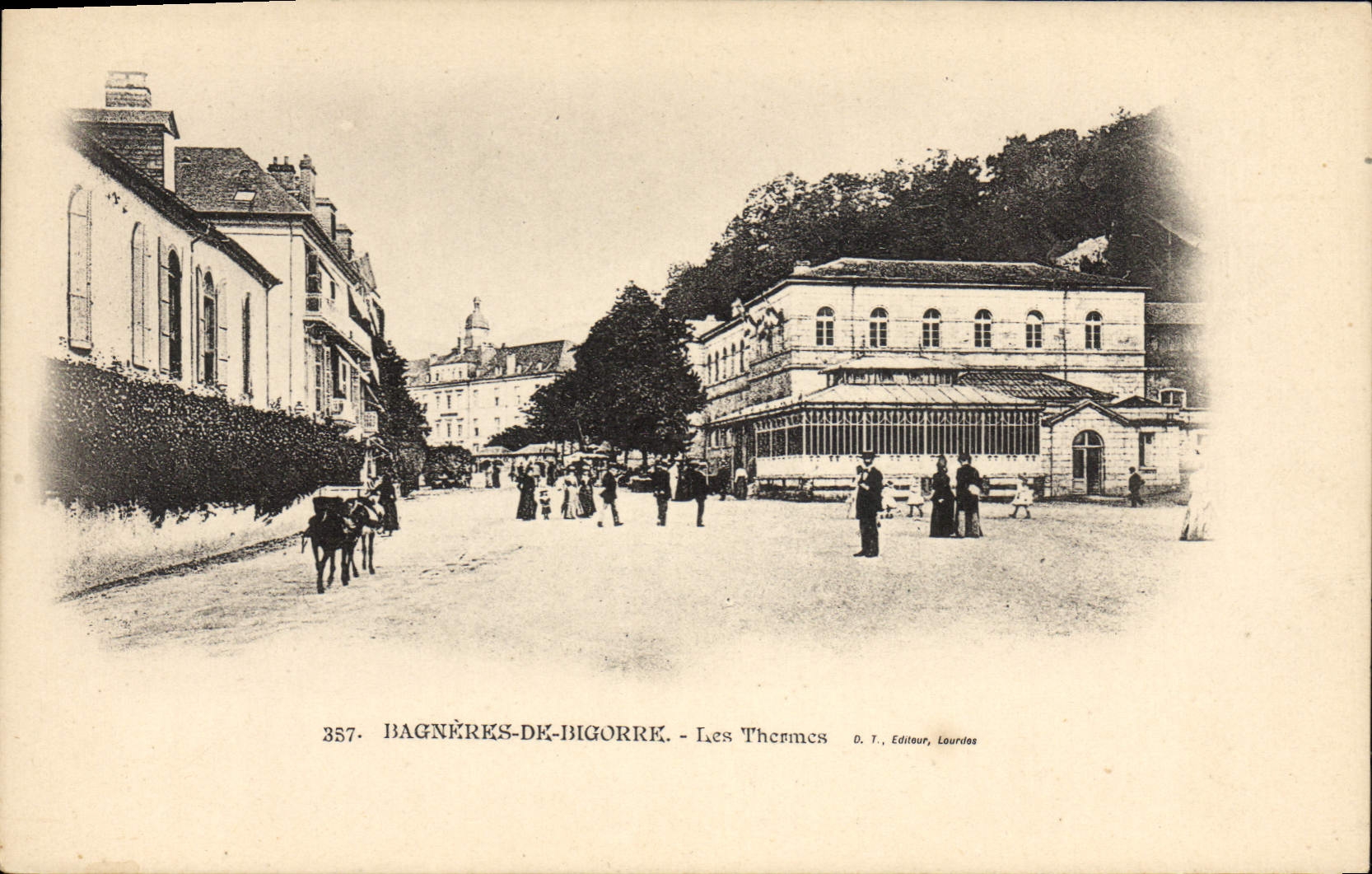 Bagnères-de-Bigorre - Les Thermes — Éditeur Laurdès, n° 357