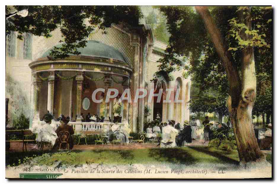 CPA Thermalisme Pavillon De La Source Des Celestins