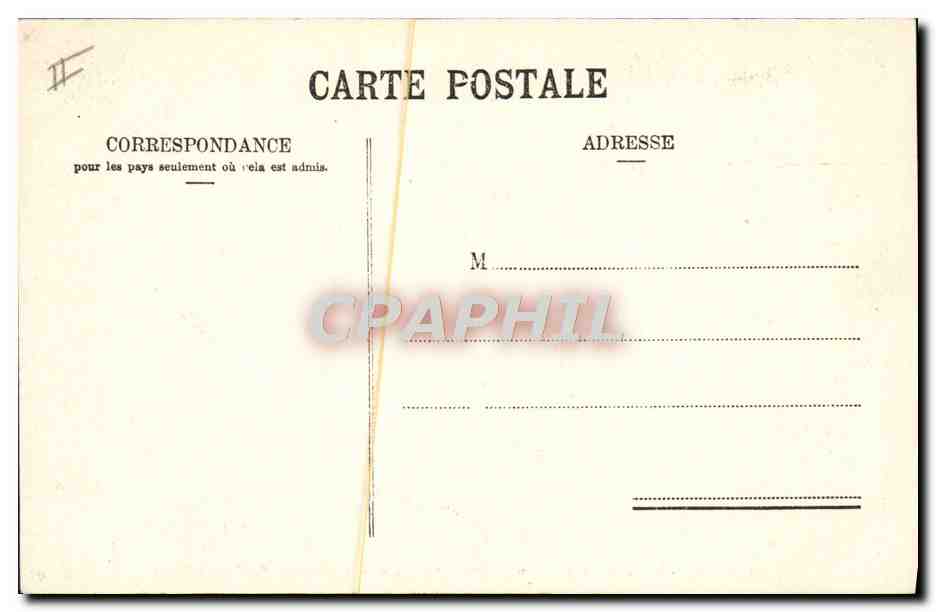 CPA Thermalisme Divonne Les Bains Etablissement Hydrotherapique La Ferasse Du Grand Hotel — Rückseite