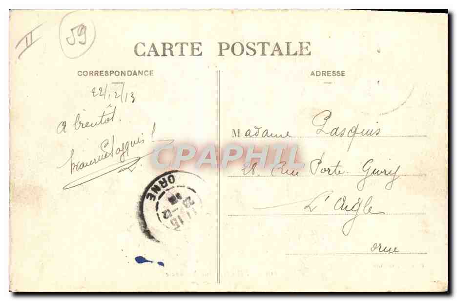 LILLE - Rue Nationale — tramway et piétons — Édition Merlot, Lille, n°110 — Verso