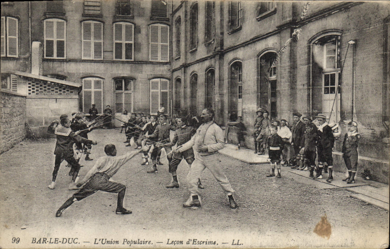 Bar-le-Duc — L'Union Populaire — Leçon d'Escrime — LL. — N° 99