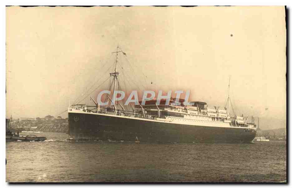 CPA Bateau Paquebot 