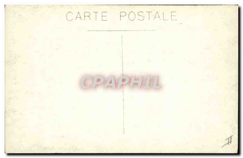 CARTE PHOTO Bateau Paquebot  — Verso