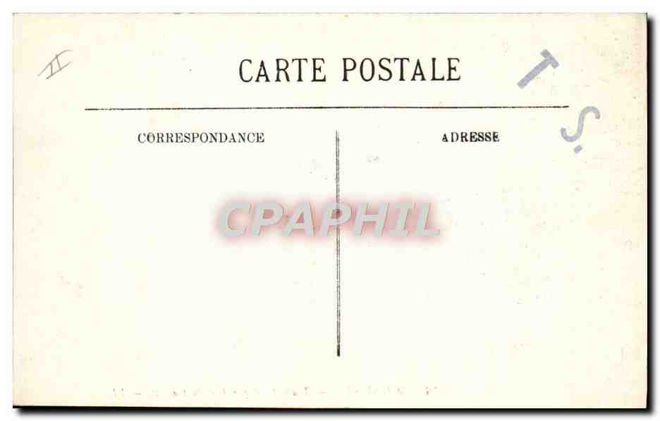 Marseille — Transatlantique dans la tempête — LL. n°76 — Verso