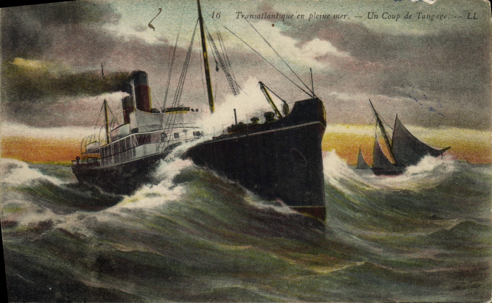Transatlantique en pleine mer — Un Coup de Tanguage — LL