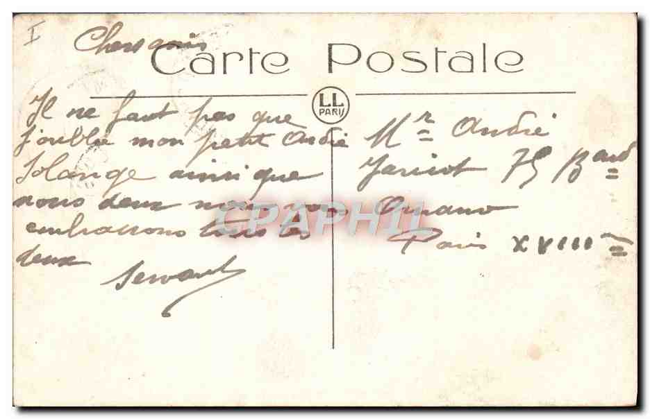 CPA Femme Maillot de Bains  — Rückseite