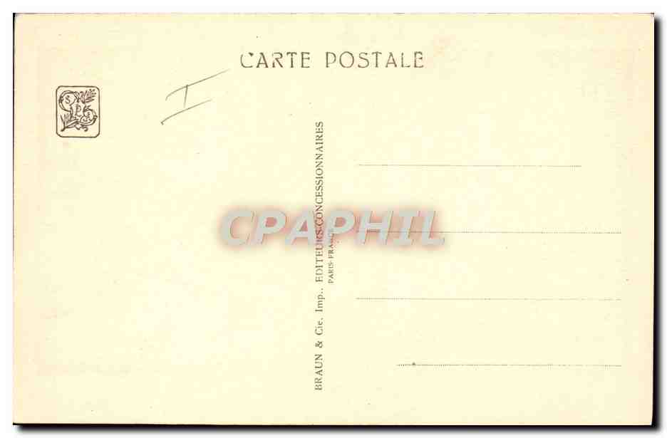 CPA Paris Exposition coloniale internationale 1931 Jardin zoologique Le plateau des lions — Rückseite
