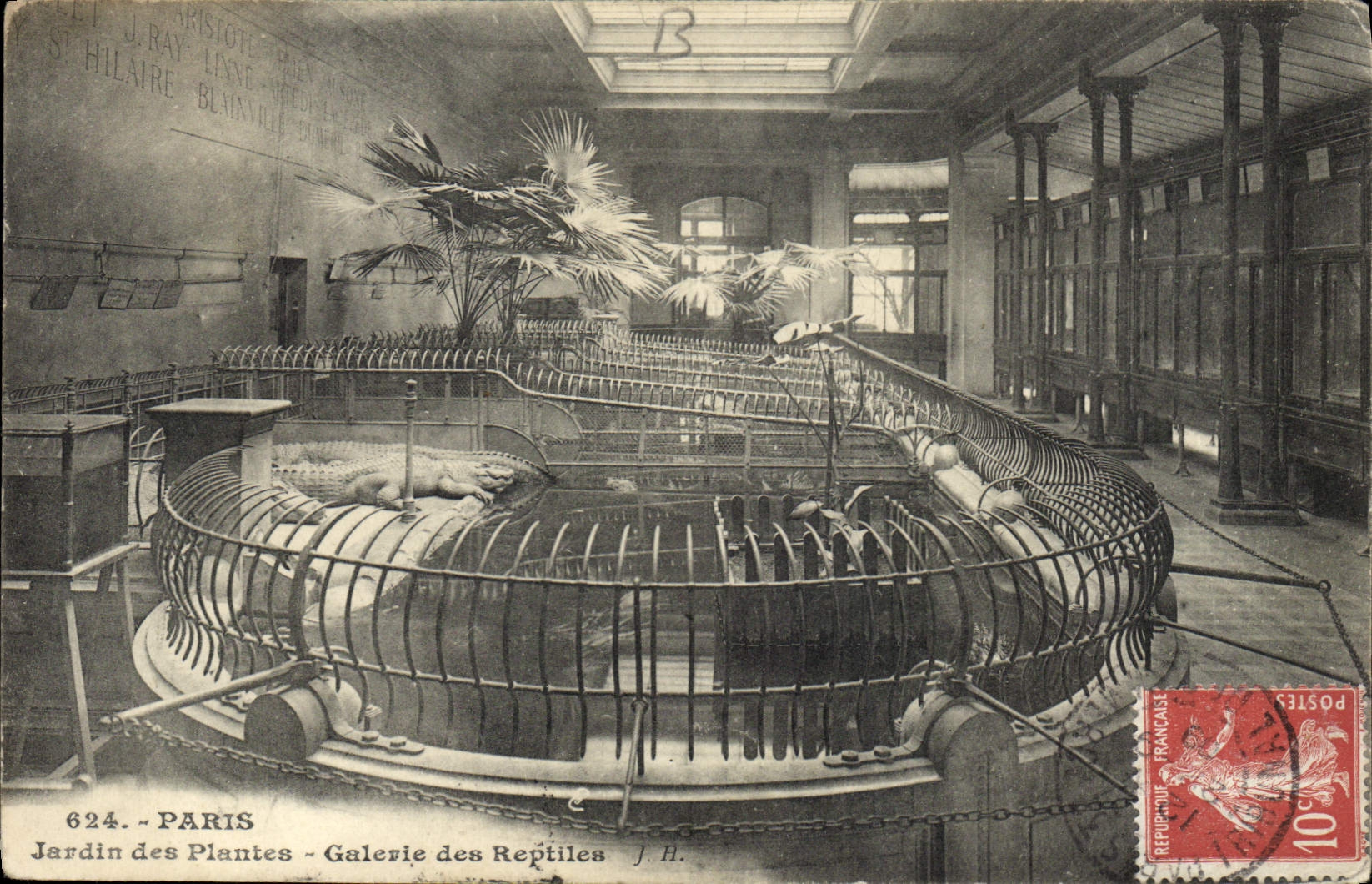Jardin des Plantes - Galerie des Reptiles — Paris — J.H. — n°624
