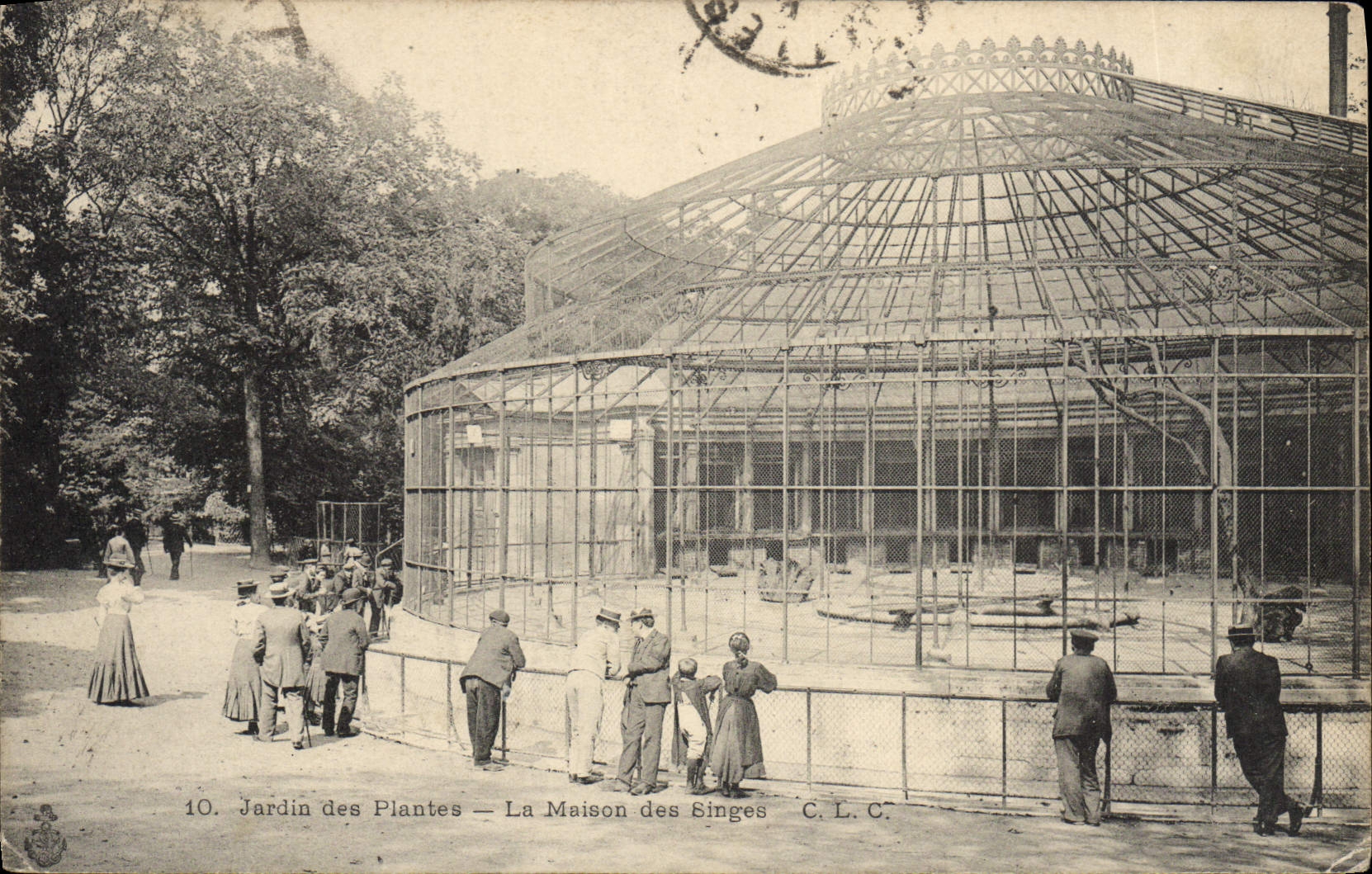 Jardin des Plantes — La Maison des Singes — C.L.C.
