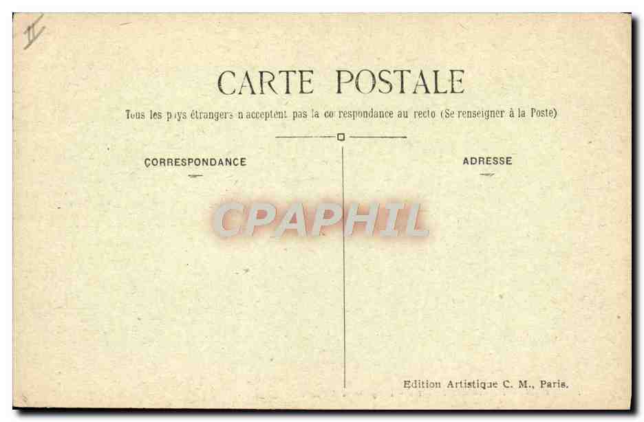 CPA Paris Jardin des plantes La grande voliere  — Rückseite