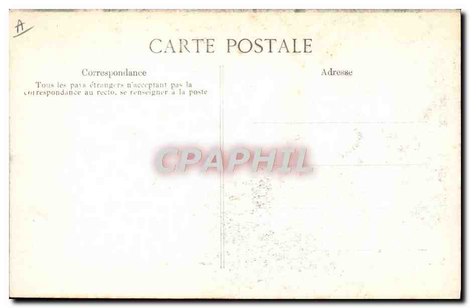 CPA Paris Crue de la Seine La fosse aux ours envahie par les eaux  — Rückseite