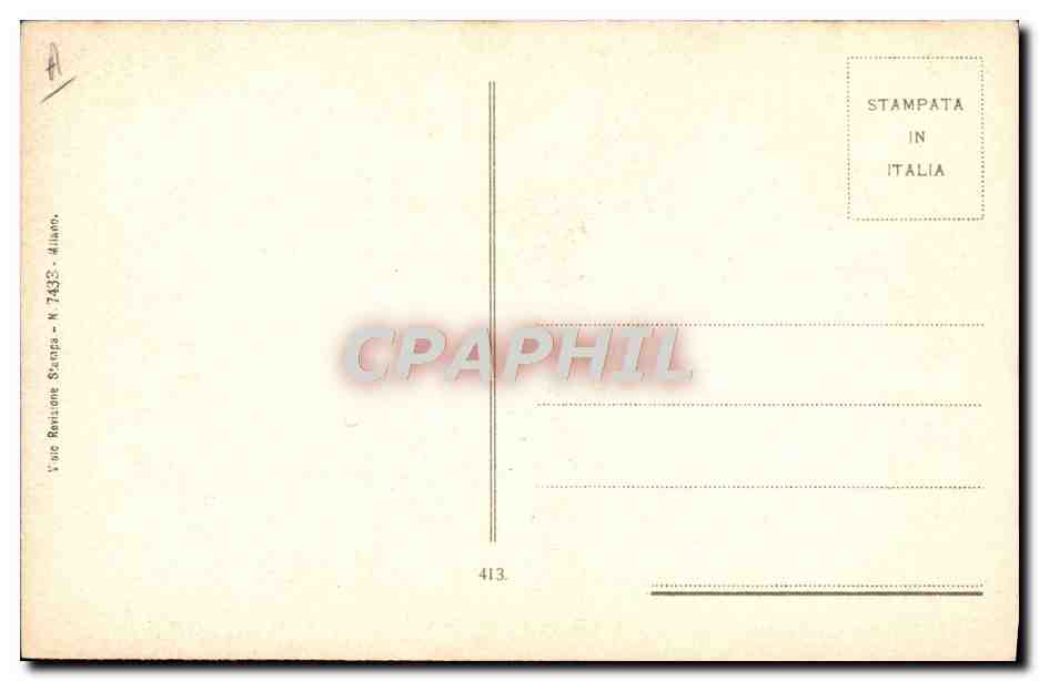 CPA Fantaisie Illustrateur Pizzolato Femme — Rückseite