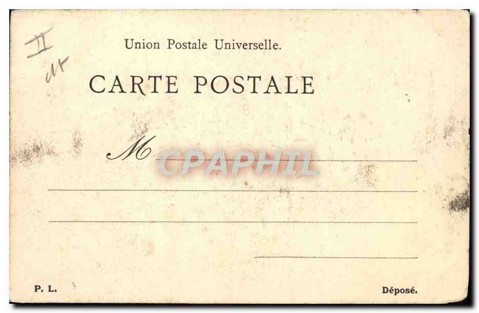 CPA Fantaisie Illustrateur Enfant Vache — Back