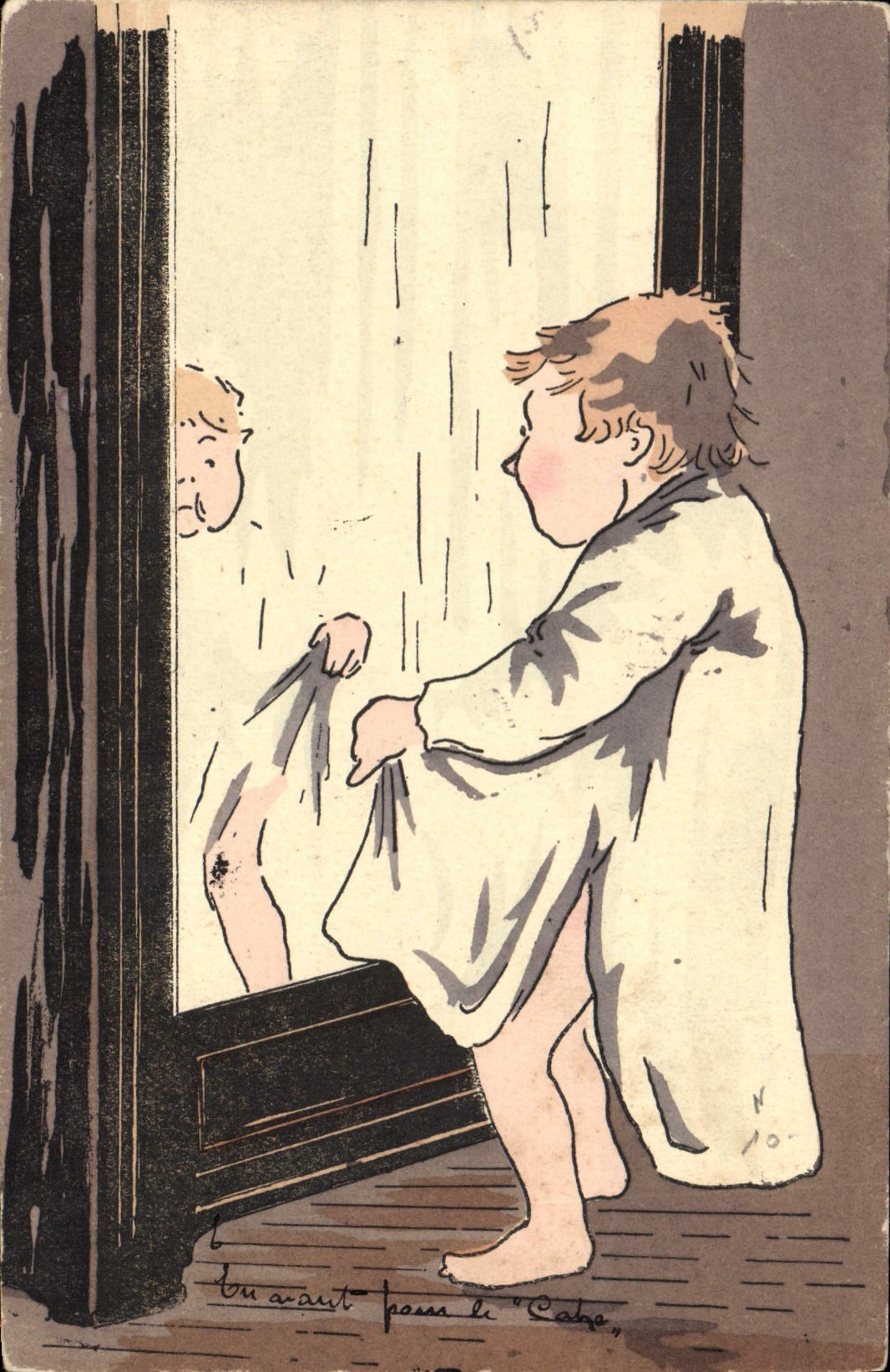 CPA Fantaisie Illustrateur Enfant