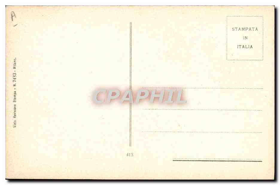 CPA Fantaisie Illustrateur Pizzolato Femme  — Rückseite