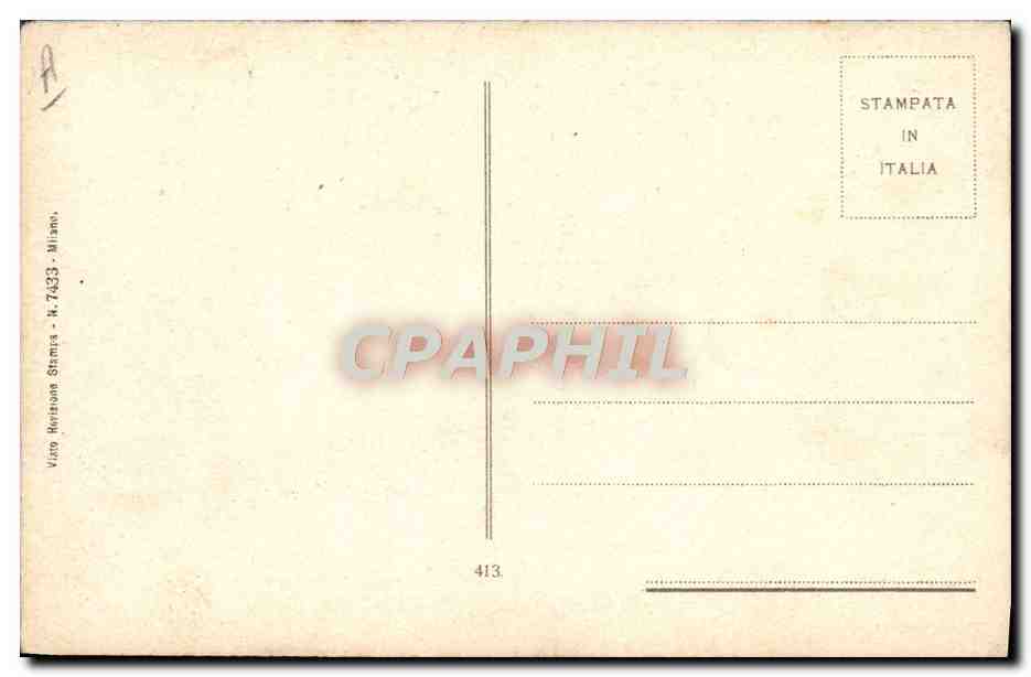 CPA Fantaisie Illustrateur Pizzolato Femme  — Rückseite