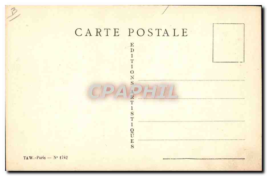 CPA Fantaisie Illustrateur Raillod Femme Essayage — Rückseite