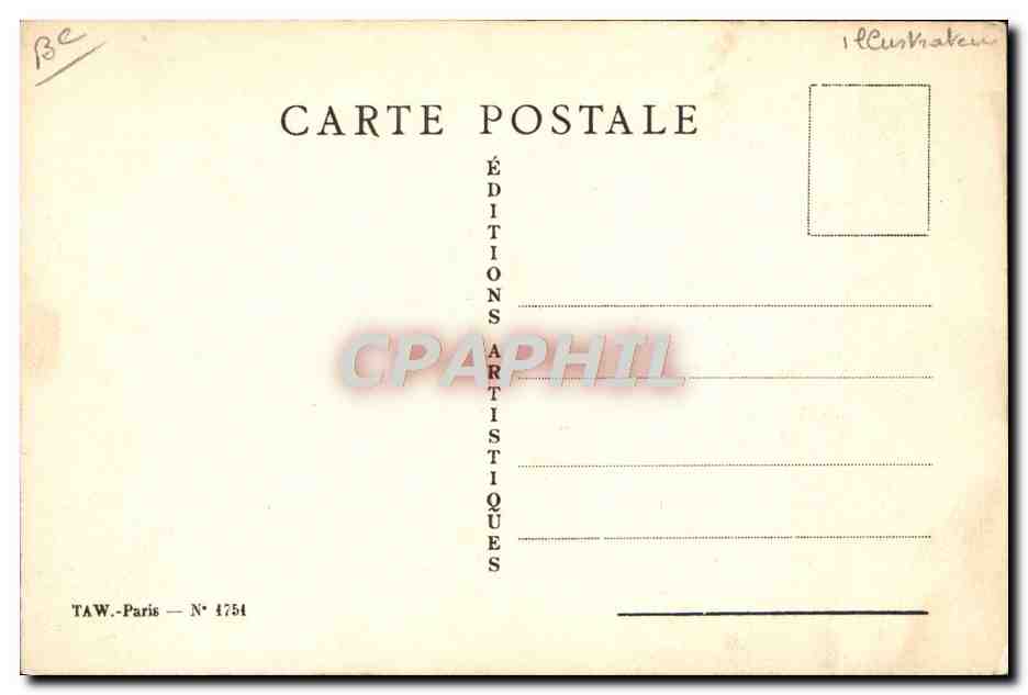 CPA Fantaisie Illustrateur Raillod Femme Tout Paris Rue de la paix Hiver 1909 1910 — Rückseite